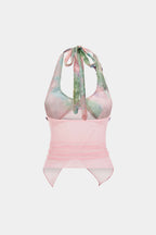 Jackols Tie Dye Floral Cami Top
