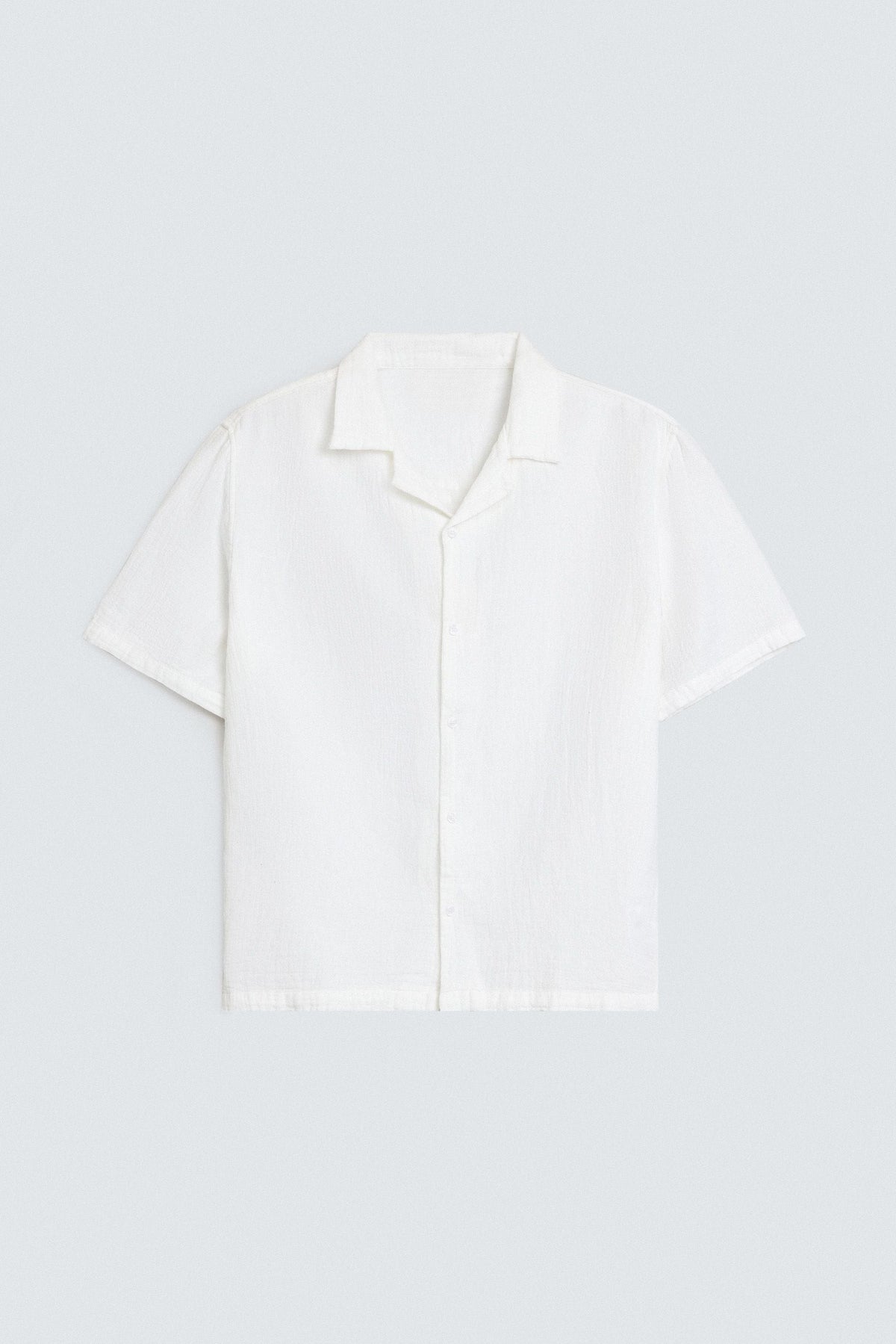 Jackols Textured Resort Shirt - SHIRTS, Plain, White