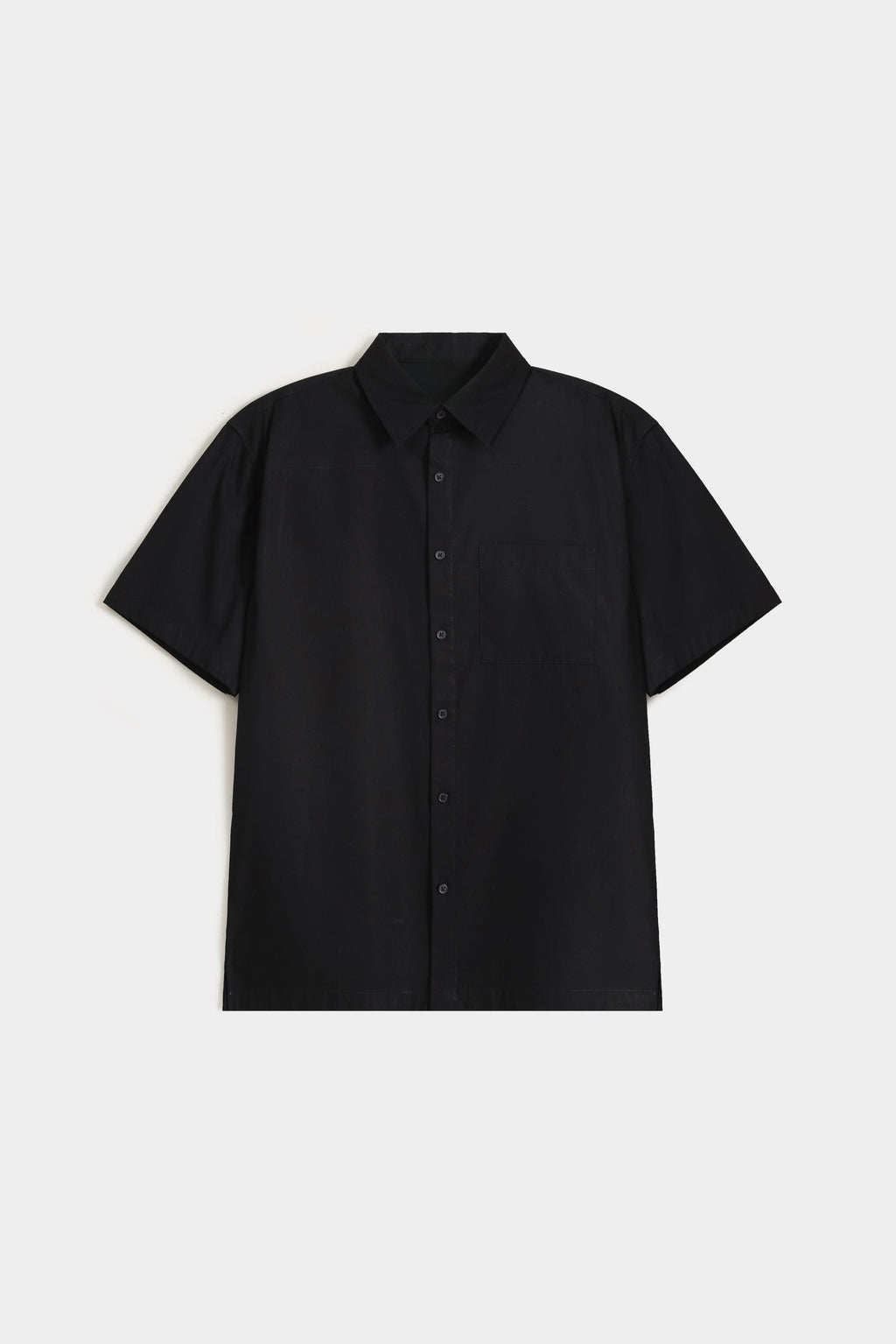 Jackols Basic Cotton Shirt - Black