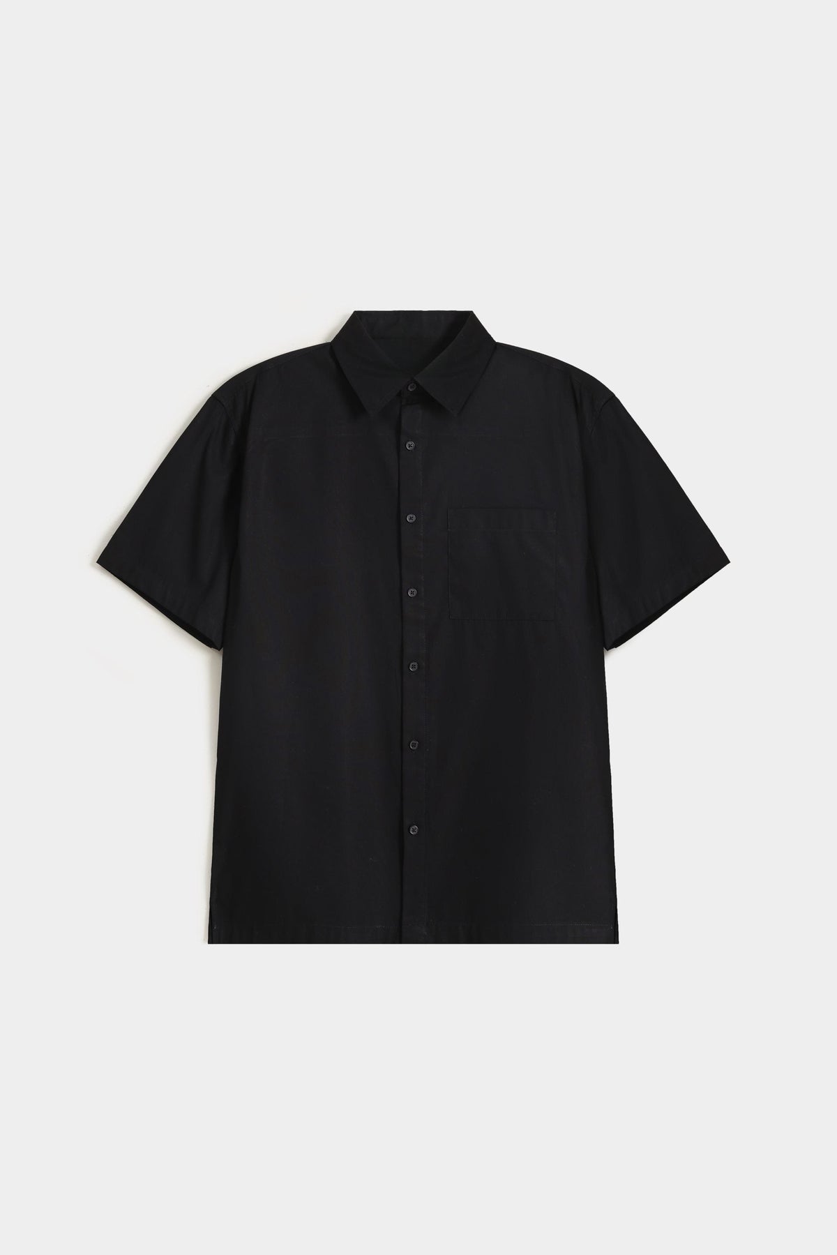 Jackols Basic Cotton Shirt - Black