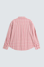 Jackols Checkered Shirt - Salmon