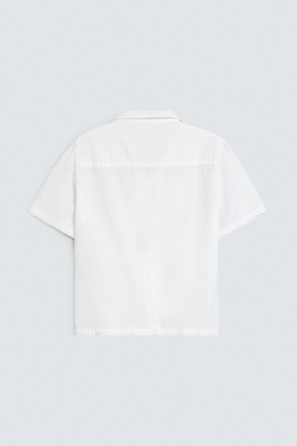 Jackols Textured Resort Shirt - White