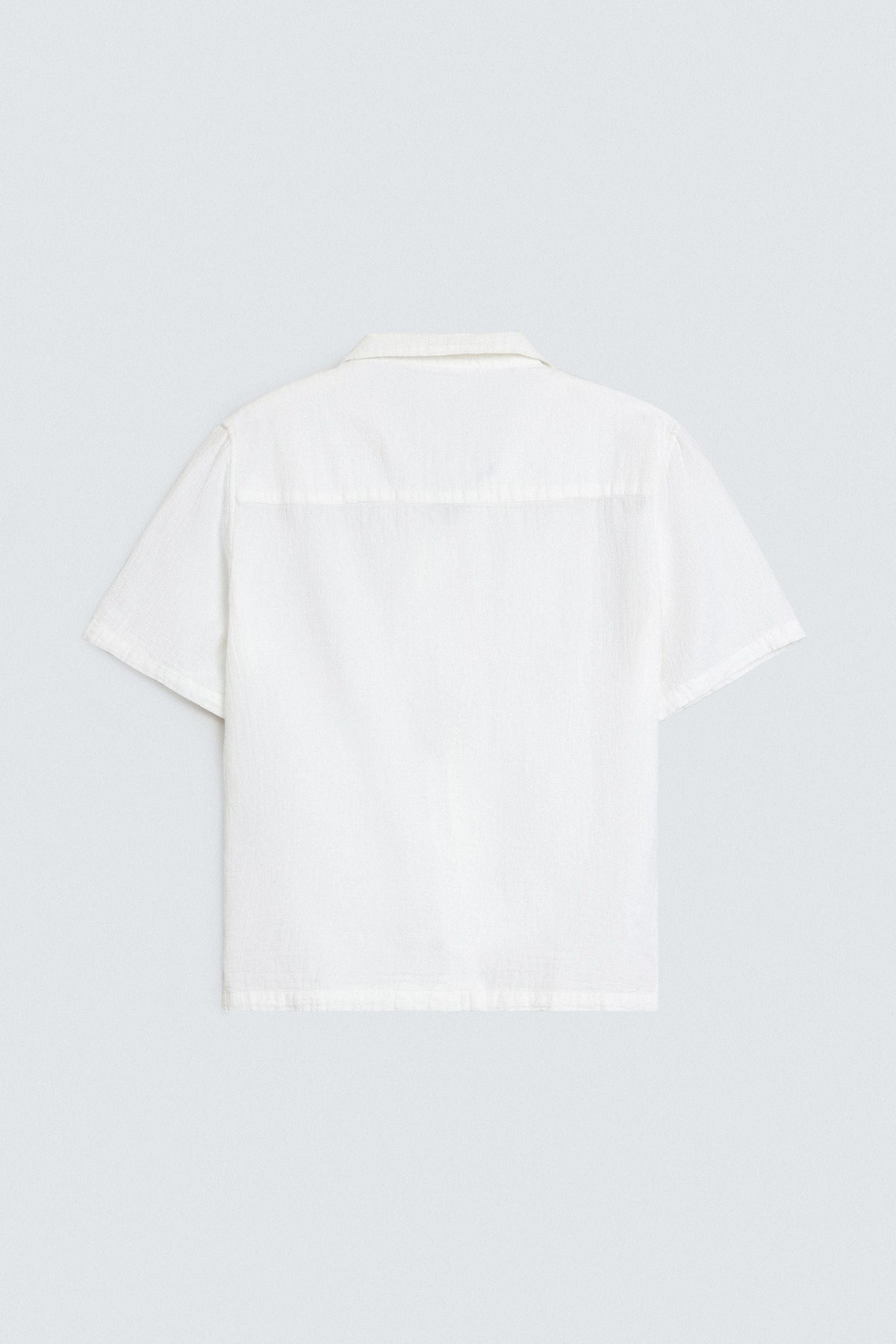 Jackols Textured Resort Shirt - White