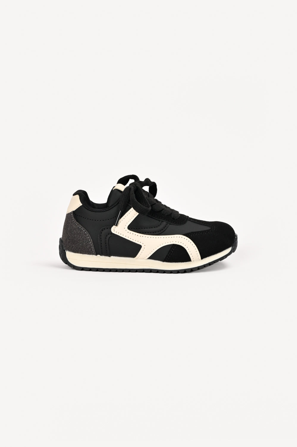 Jackols Boys Contrast Trainers - Black