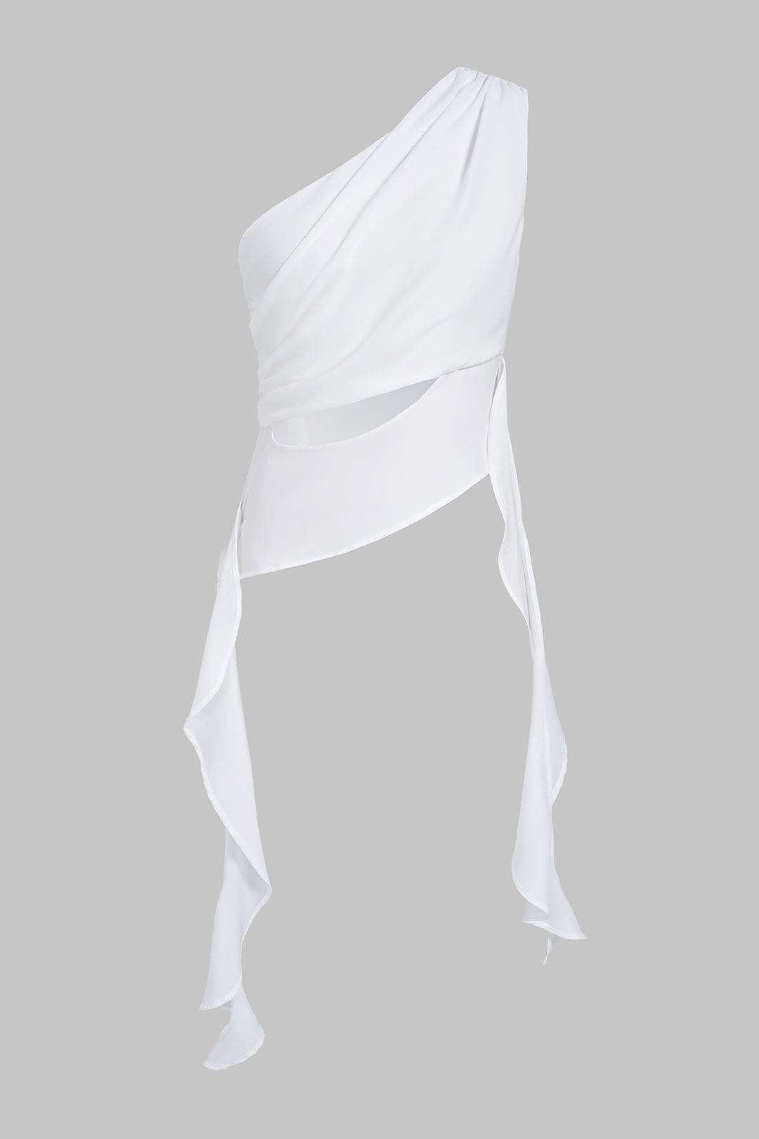 Jackols One Shoulder Tank Top - Tank Tops & Cami, WHITE